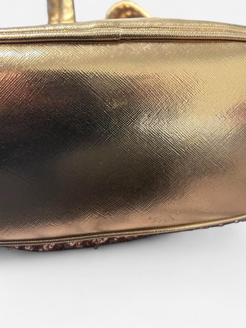 Rose Gold Sequined DisneyPark Loungefly Backpack - Picture 6 of 6